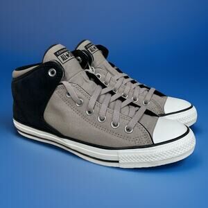 Converse CTAS High Street Mid Top Mens 12 Sneakers Papyrus/Black A14294C NEW